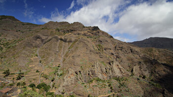 Aussicht vom Mirador del Erque auf La Gomera