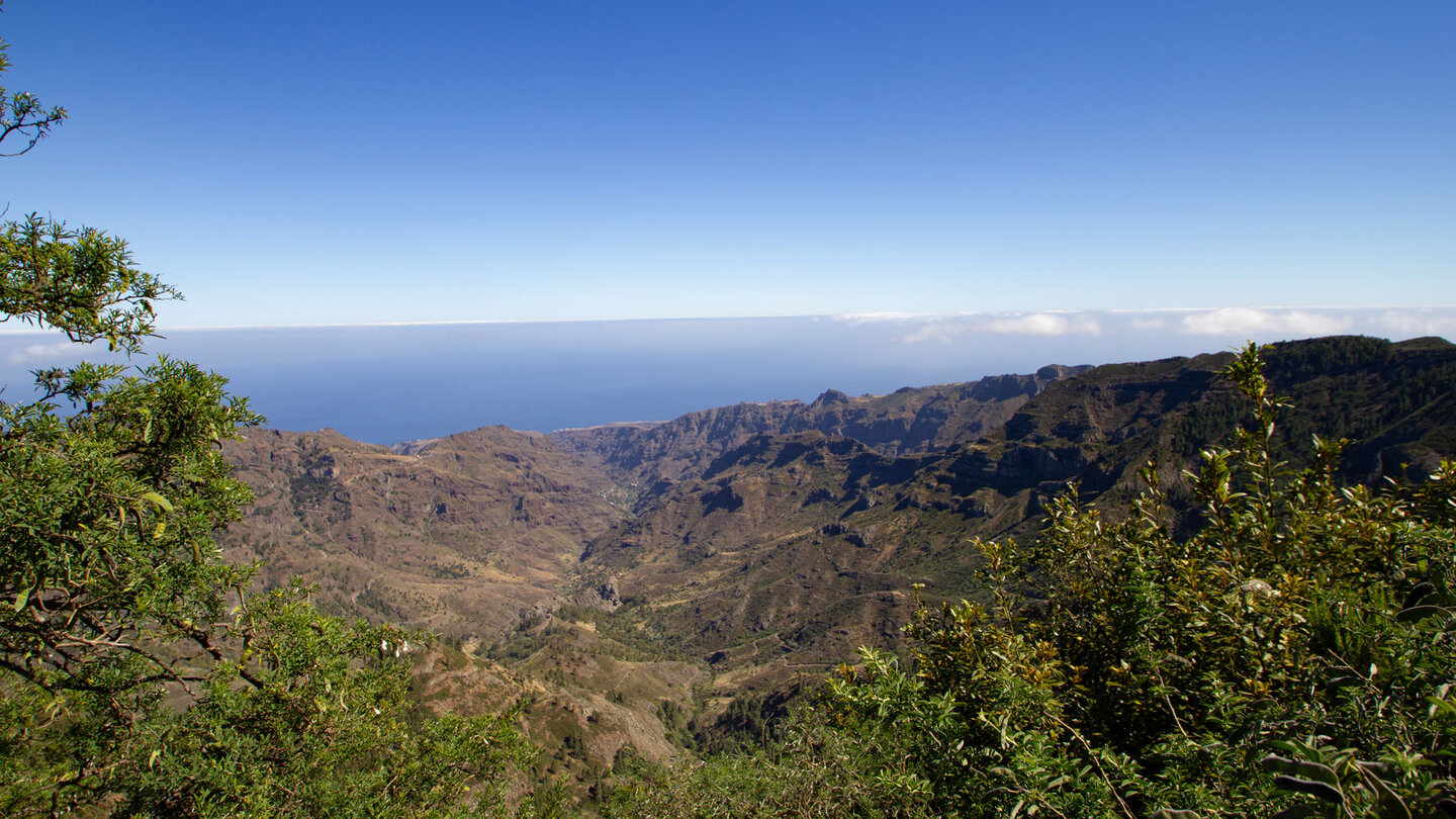 grandioser Ausblick vom Mirador de Tajaqué über das Tal von Benchijigua