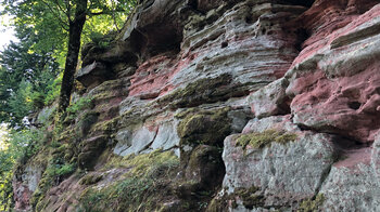 Sandsteinformationen am Wittschloessel