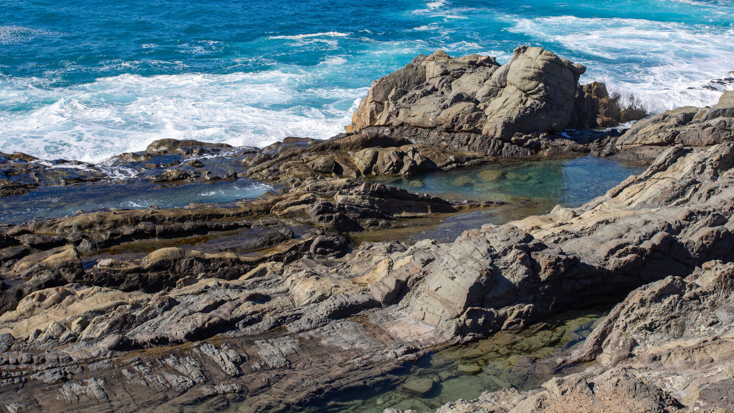 traumhafte Meerwasserpools bei Agua Verdes