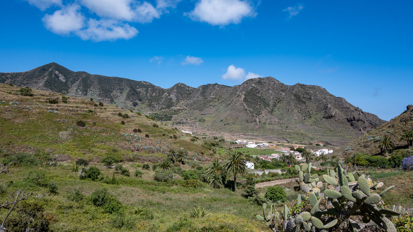 die Kulturlandschaft im Tal von El Palmar