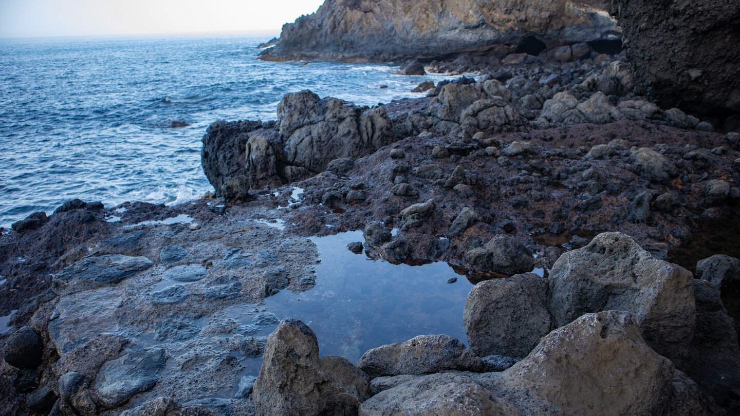 Küste an der Playa del Jurado