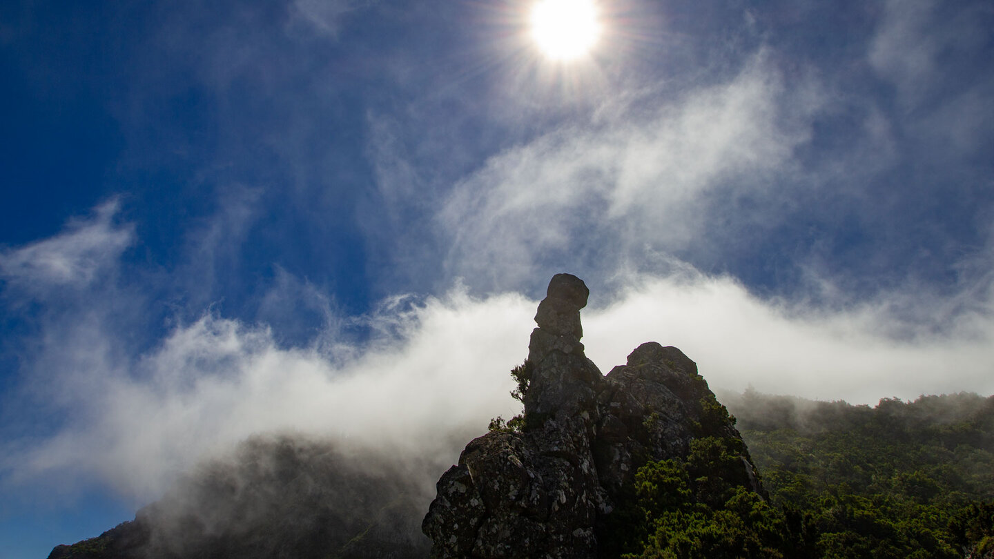 Felsformation am Aussichtspunkt Roque de Agando