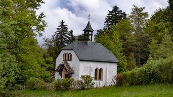 die St. Antonius Kapelle am Luchspfad bei Plättig