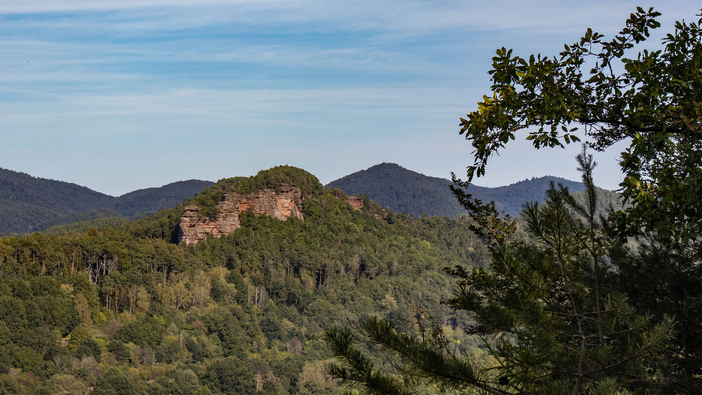 Ausblick zum Hochstein-Massiv