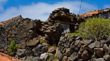 verwitterte Ruine in Guillama auf La Gomera