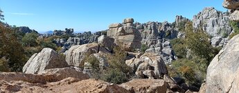 Felsformationen im Paraje Natural Torcal de Antequera