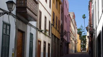 typische Altstadtgasse in Las Palmas de Gran Canaria