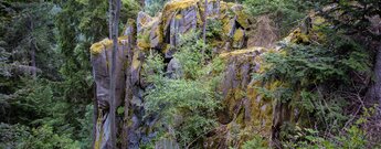 Die Latschigfelsen sind ein Naturdenkmal