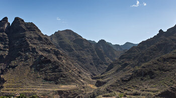 spektakulärer Blick in den Barranco del Río bei Punta del Hidalgo