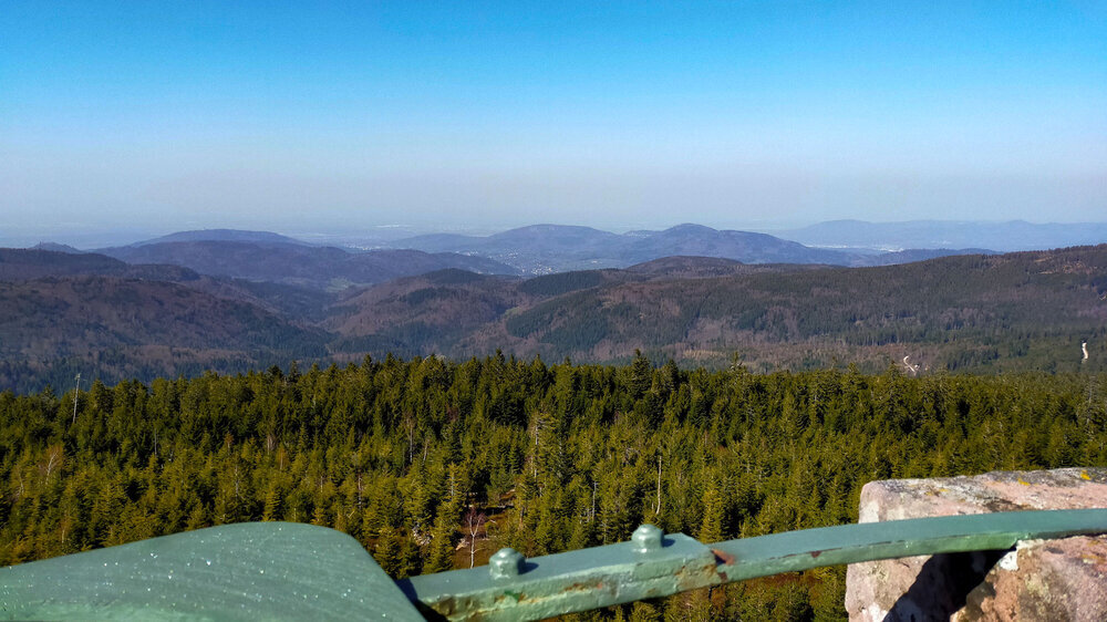 Aussicht von der Badener Höhe