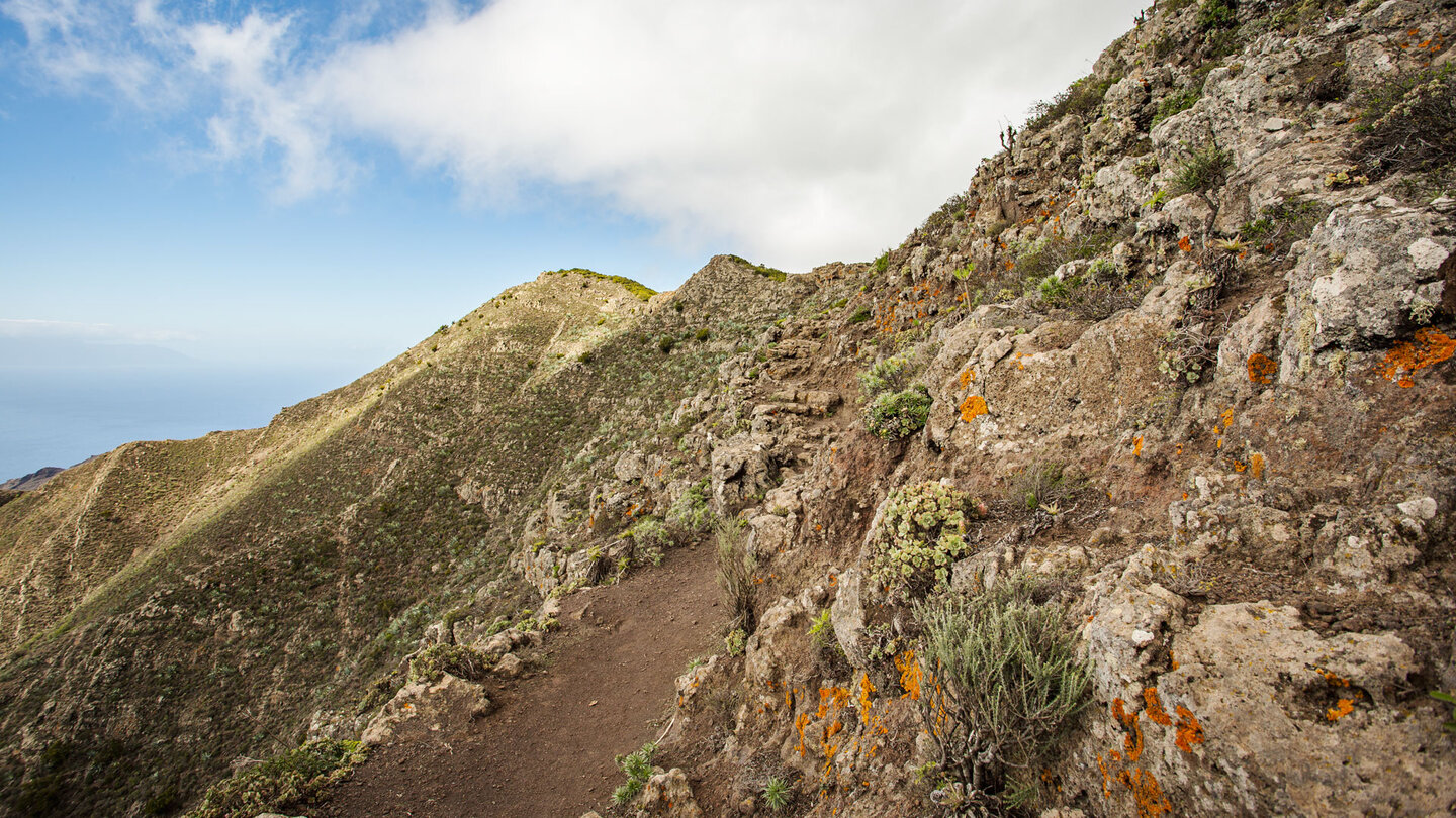 Wanderweg über die Cumbres de Baracán