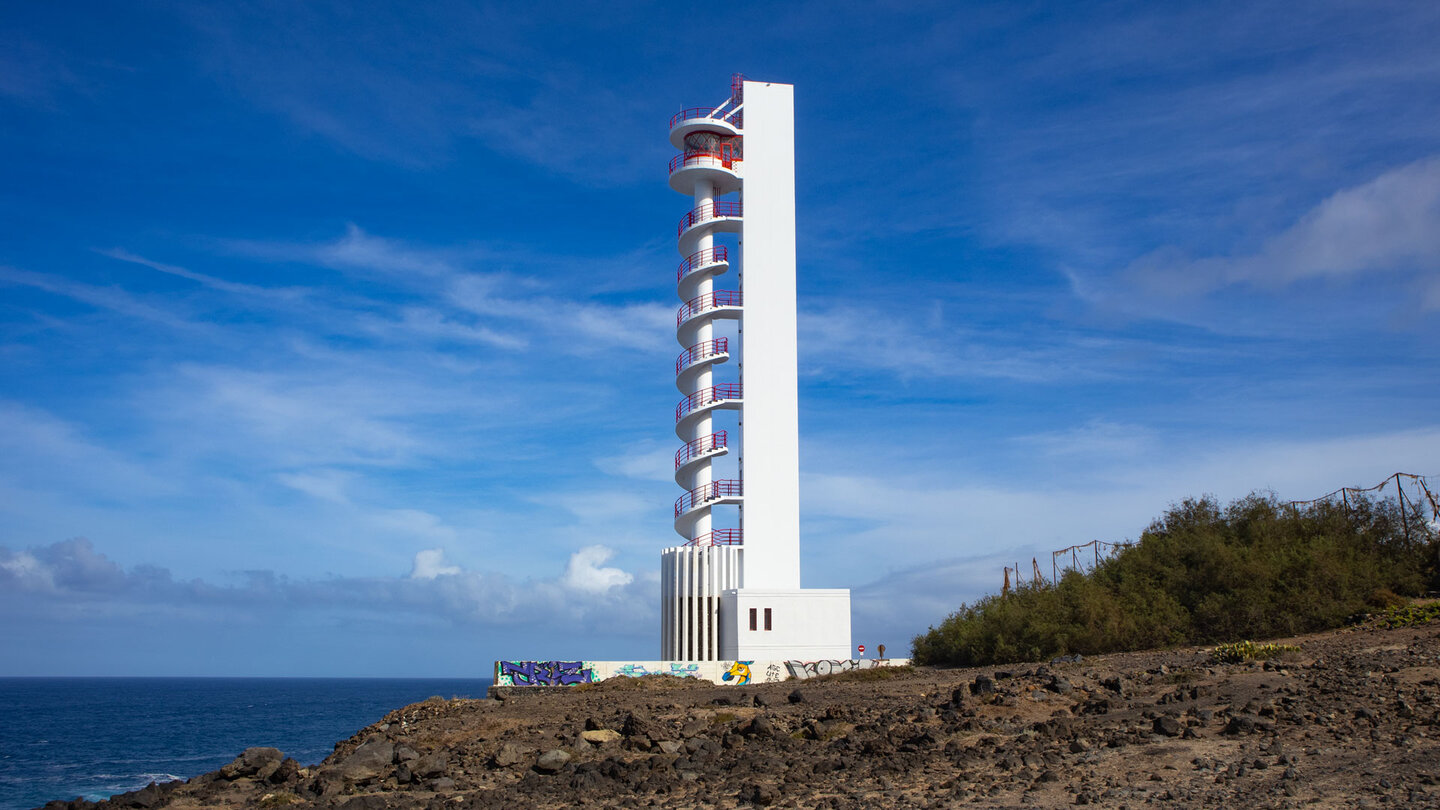 der imposante Leuchtturm Faro de Buenavista del Norte