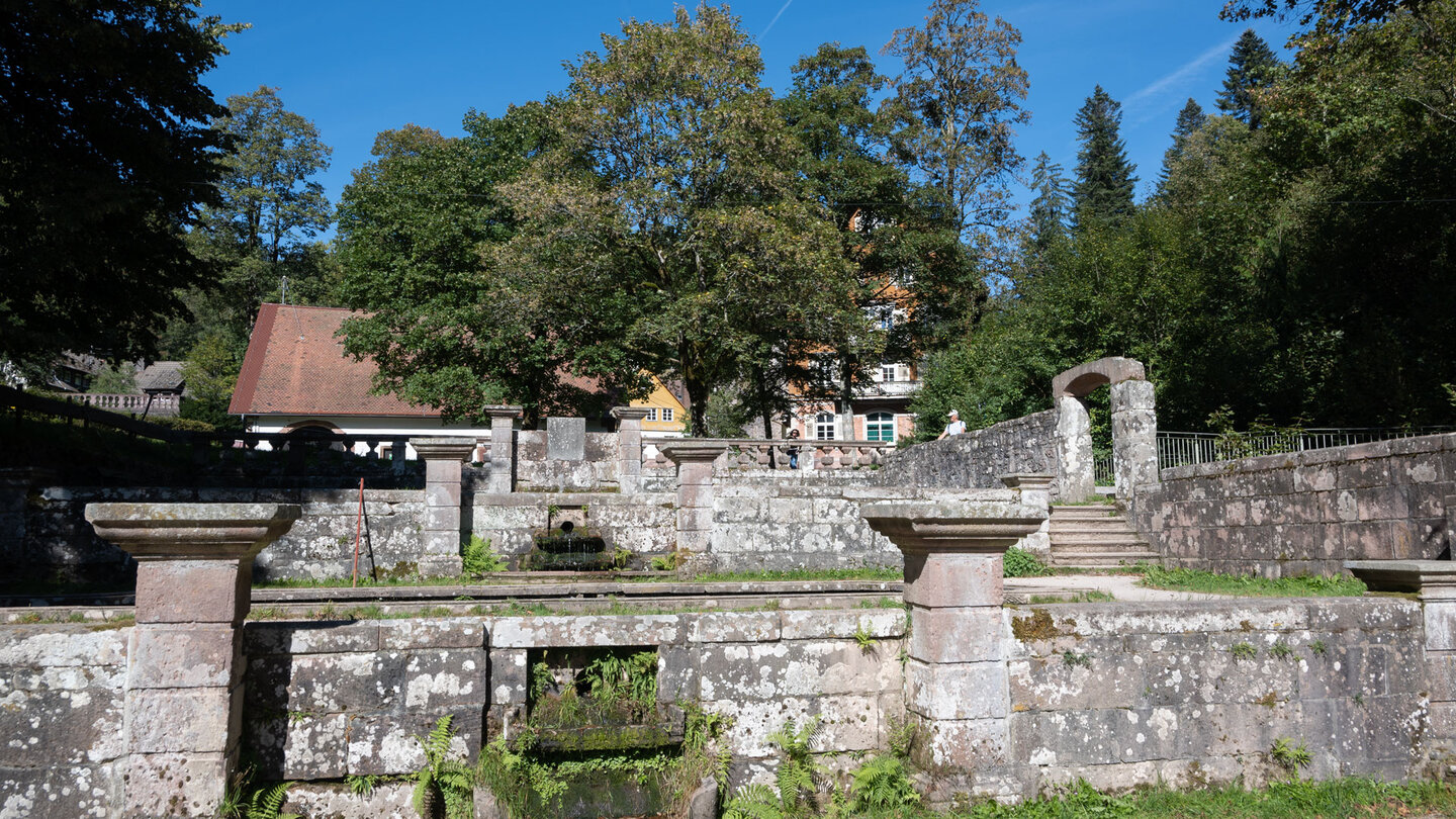 ehemalige Brunnenanlage am Kloster Allerheiligen