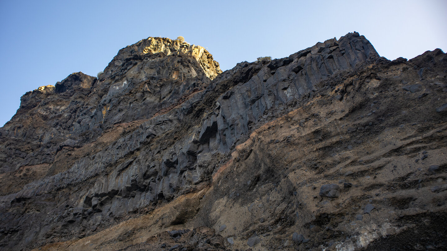 Klippen am Barranco del Jurado