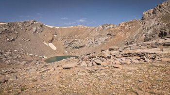 Abstiegspfad zur Laguna de la Caldera