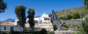 Blick auf Santa Lucía de Tirajana auf Gran Canaria