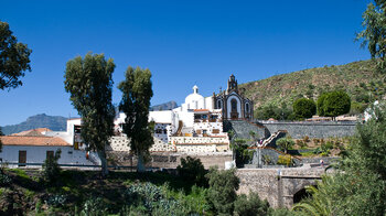 Blick auf Santa Lucía de Tirajana auf Gran Canaria