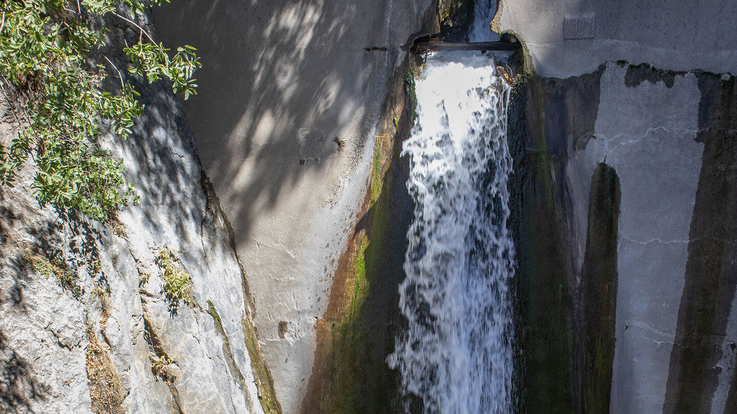 Wasserfall des Río Monachil