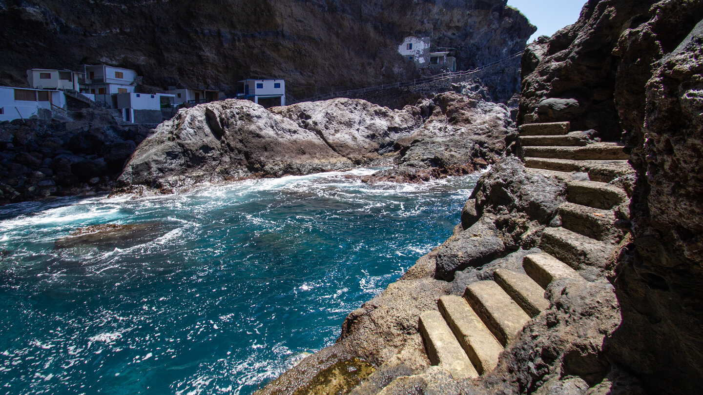 Meeresbucht in der Porís de Candeleria