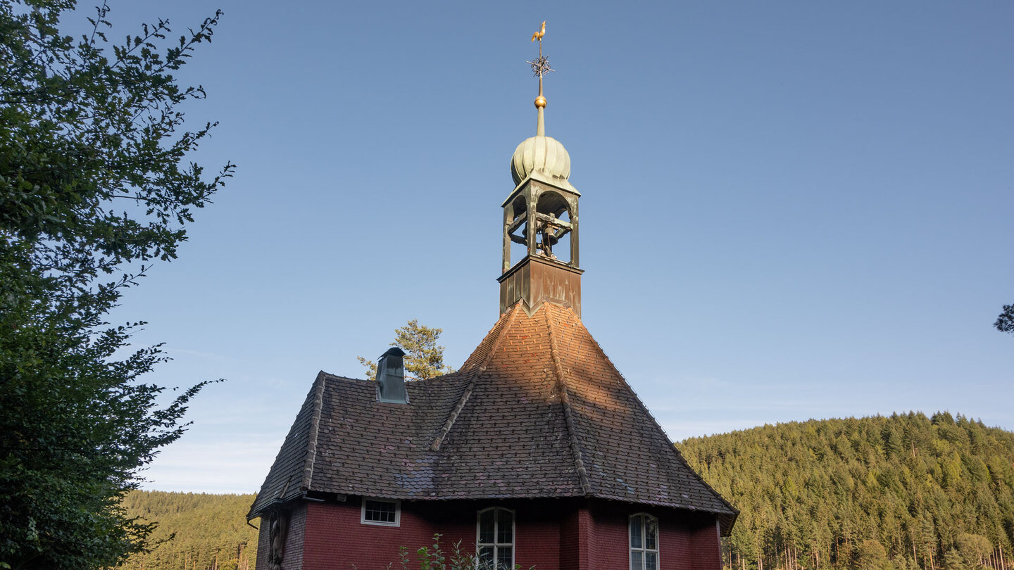 die Michaeliskapelle auf dem Baiersbronner Erlebnispfad im Tal der Hämmer