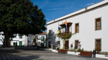 die Plaza de San Juan in Telde auf Gran Canaria