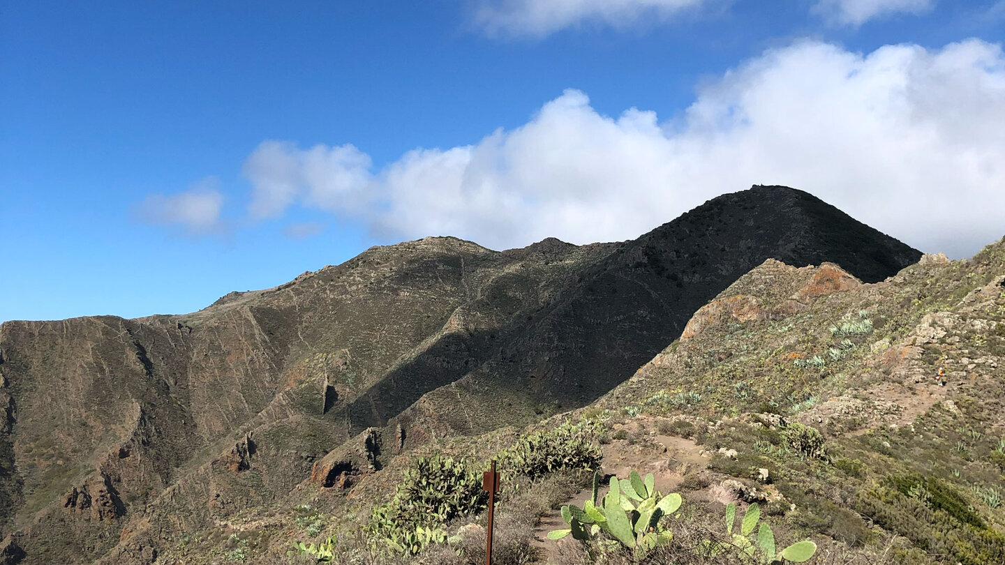 Blick auf den Baracán vom Wanderweg PR-TF 51