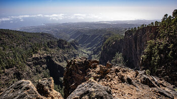 Barranco de Tamadaya ist eine der tiefsten Schluchten auf Teneriffa