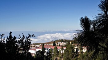 Blick über Vilaflor vom Aussichtspunkt Pino Gordo