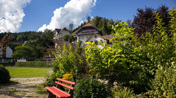 Etappenzeil der 3. Etappe der Murgleiter in Schönmünzach