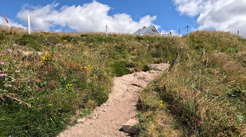 Wanderpfad auf den Gipfel des Le Hohneck