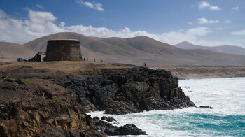 das Castillo de El Tostón bei El Cotillo auf Fuerteventura