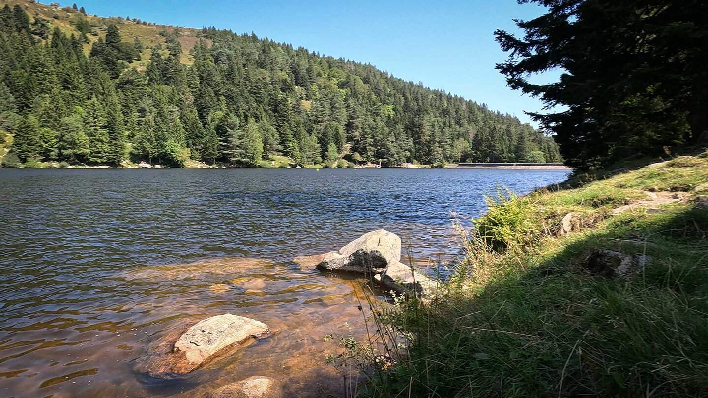 am Ufer des Lac du Forlet