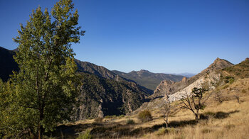 Bergpanorama bei Collado Sevilla