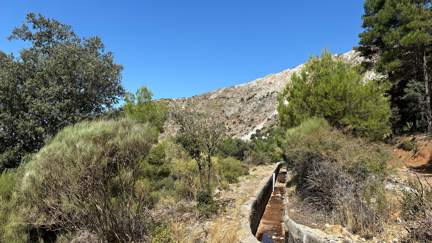 Wanderroute am Wasserkanal