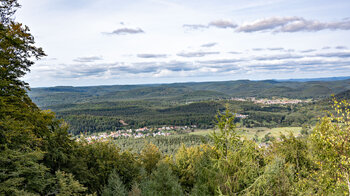 Fernblick vom Friedenskreuz