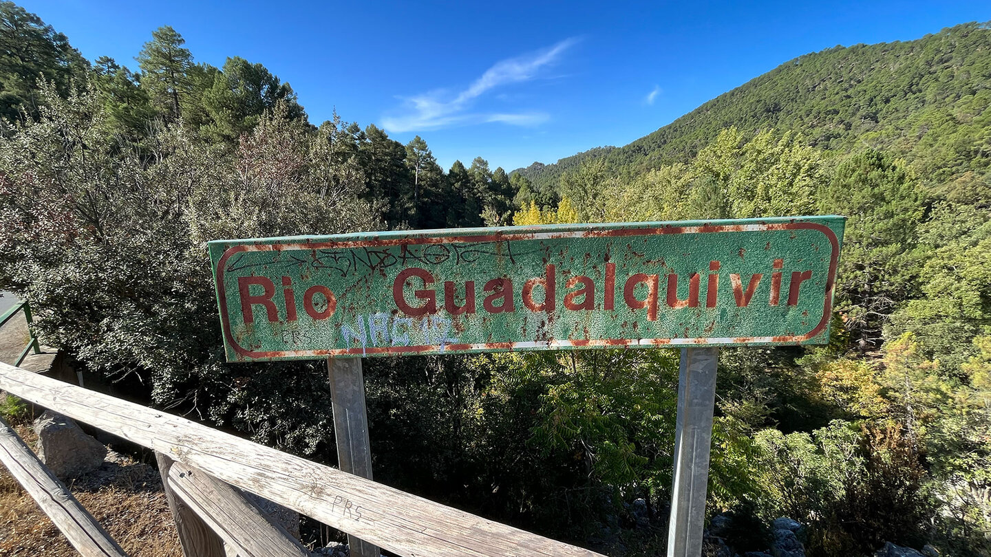 Ausgangspunkt der Wanderung Cerrada del Utrero