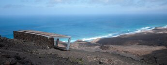 Ausblick auf die Küste vom Mirador de Barlovento