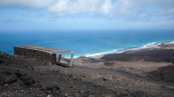 Ausblick auf die Küste vom Mirador de Barlovento