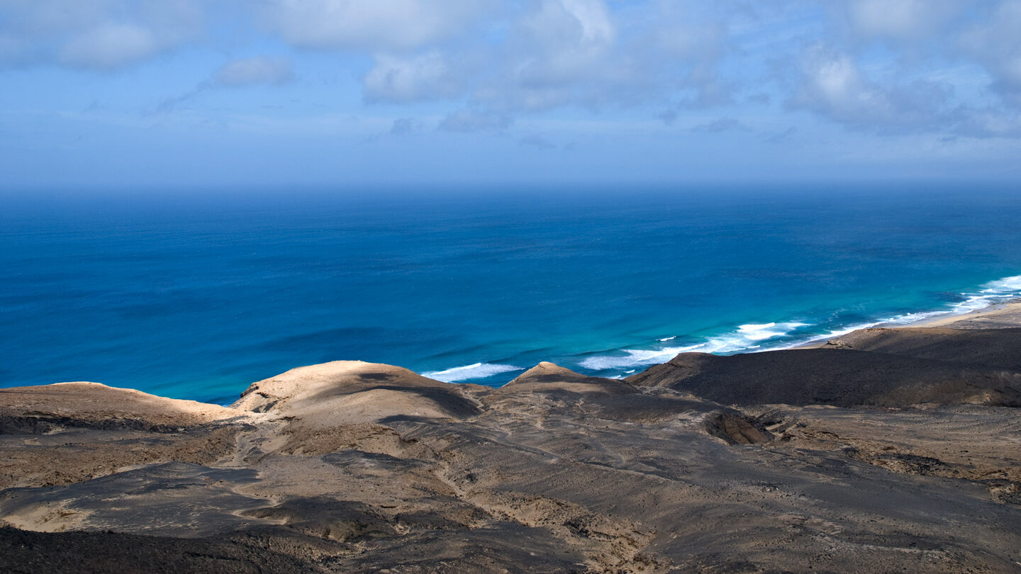 Ausblick entlang der Küste vom Mirador de Barlovento