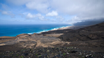 Ausblick Richtung La Pared vom Mirador de Barlovento auf Fuerteventura