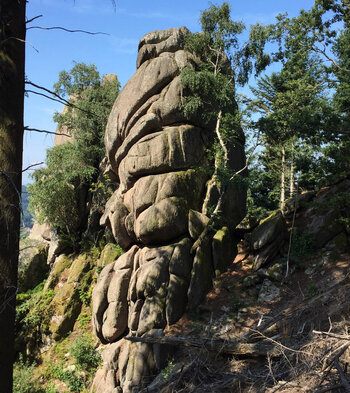 imposanter Falkenfelsen