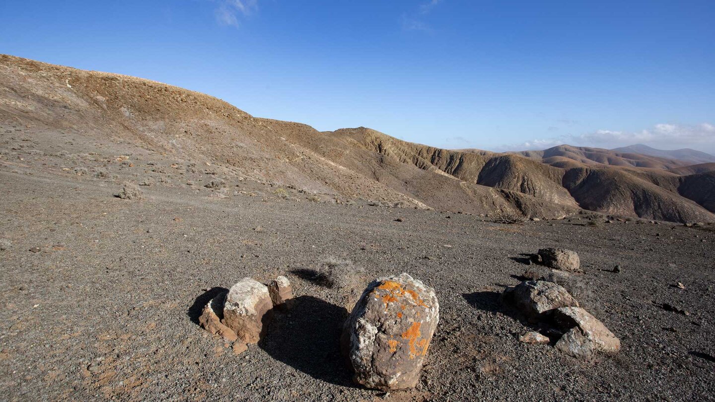 Ausblick vom Bergrücken Morro de Moralito