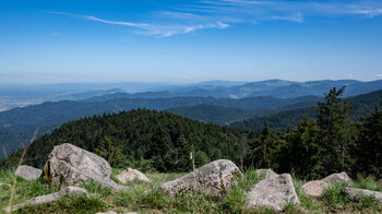 Ausblick vom Blauen