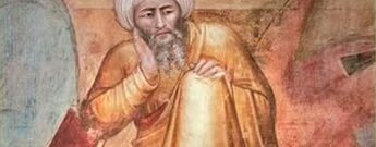 Bildnis des arabischen Philosophen und Islamgelehrten Averroës