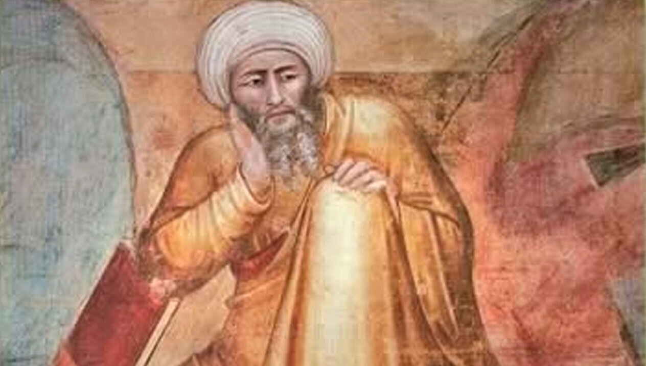 Bildnis des arabischen Philosophen und Islamgelehrten Averroës