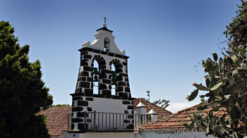 die Iglesia de Nuestra Señora de la Candelaria im Ortszentrum von Tijarafe auf La Palma