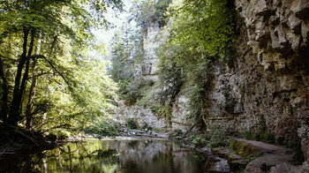 Felswände in der Wutachschlucht