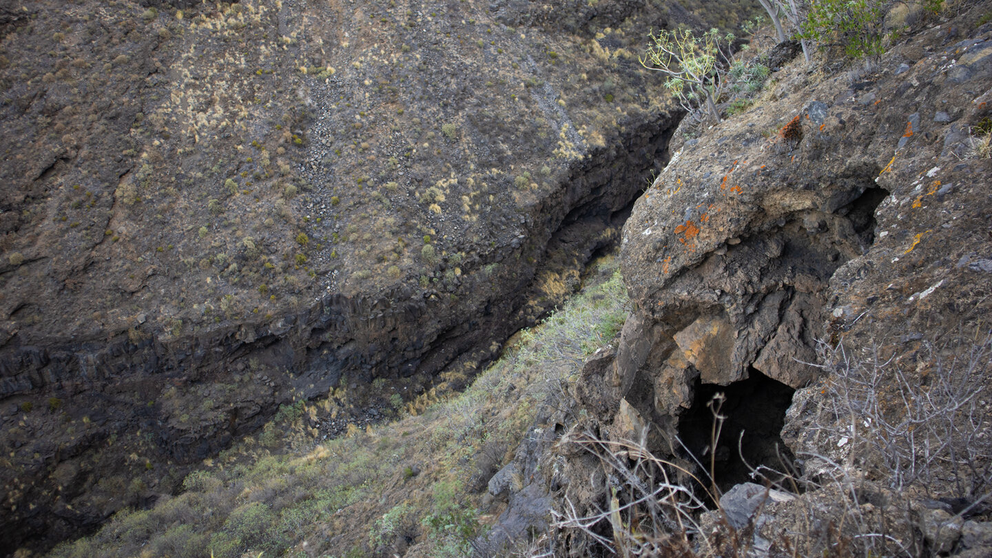 die Schlucht Barranco del Jurado