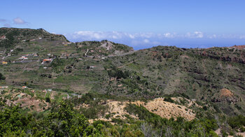 der Ort Las Rosas liegt im Barranco de las Rosas auf La Gomera